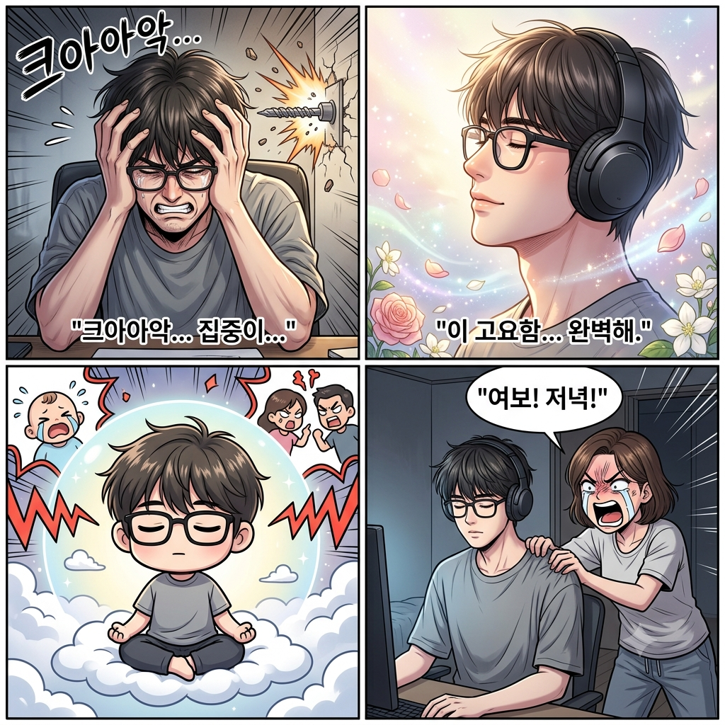 노이즈캔슬링 헤드폰